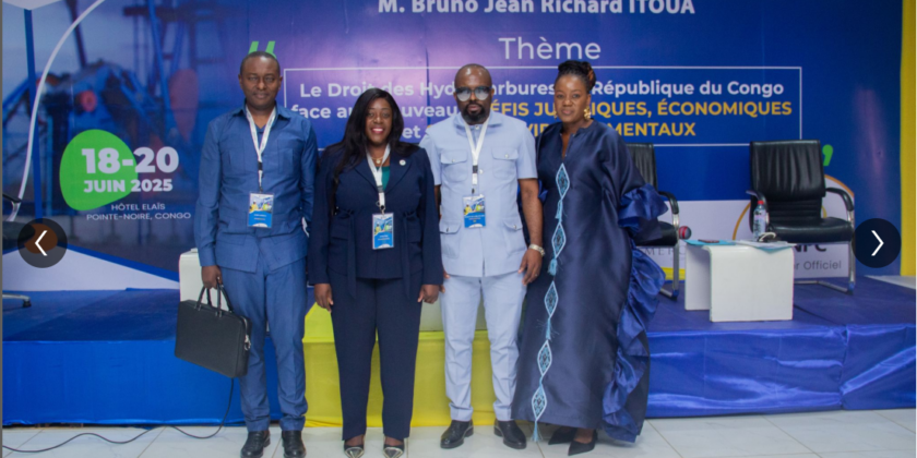 IMPERATUS ENERGY au Colloque International sur le Droit des Hydrocarbures à Pointe-Noire