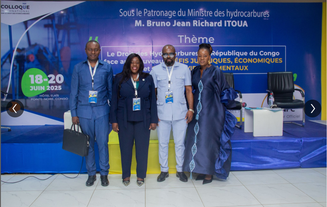 IMPERATUS ENERGY au Colloque International sur le Droit des Hydrocarbures à Pointe-Noire